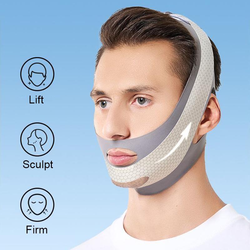 Lifting Belt - Masque facial amincissant pour double menton,