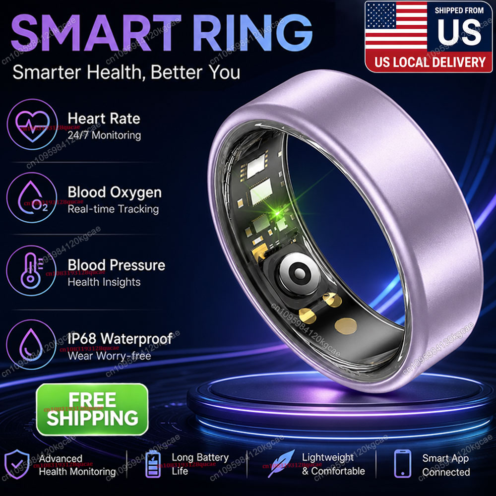 Gymnastic Ring - Bague connectée pour la fréquence cardiaque,