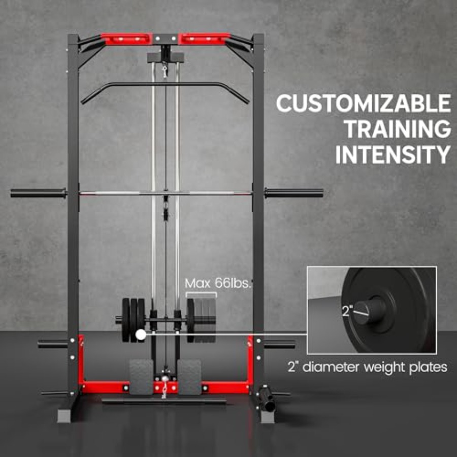 Power Cage Smith Machine, Rack - Pull Up Bar avis et prix