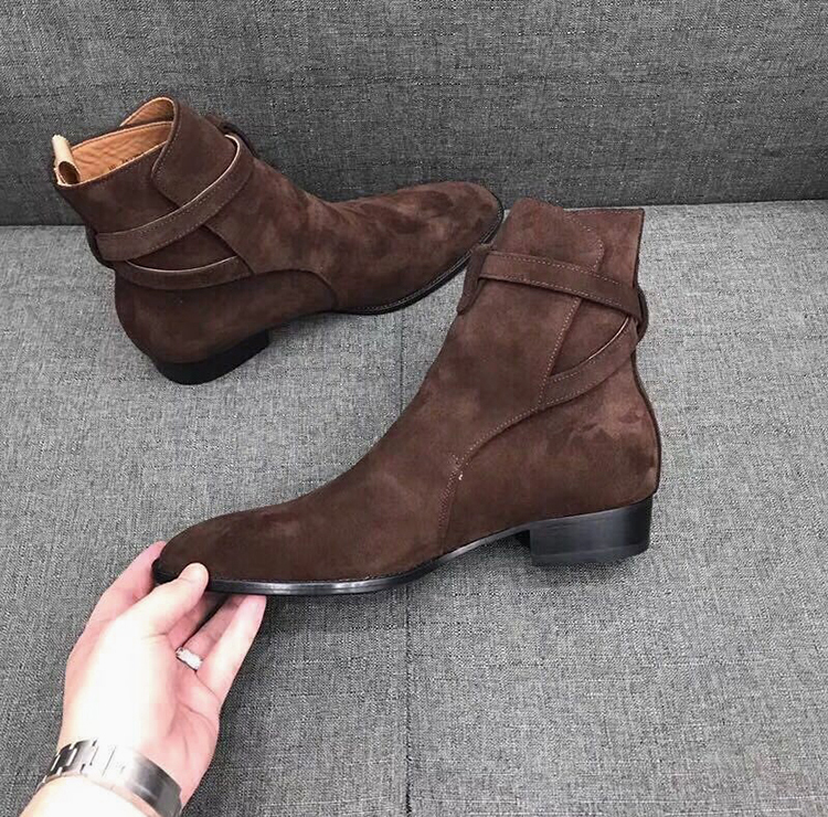 Bottines en daim de vache véri - Crossfit Belt avis et prix