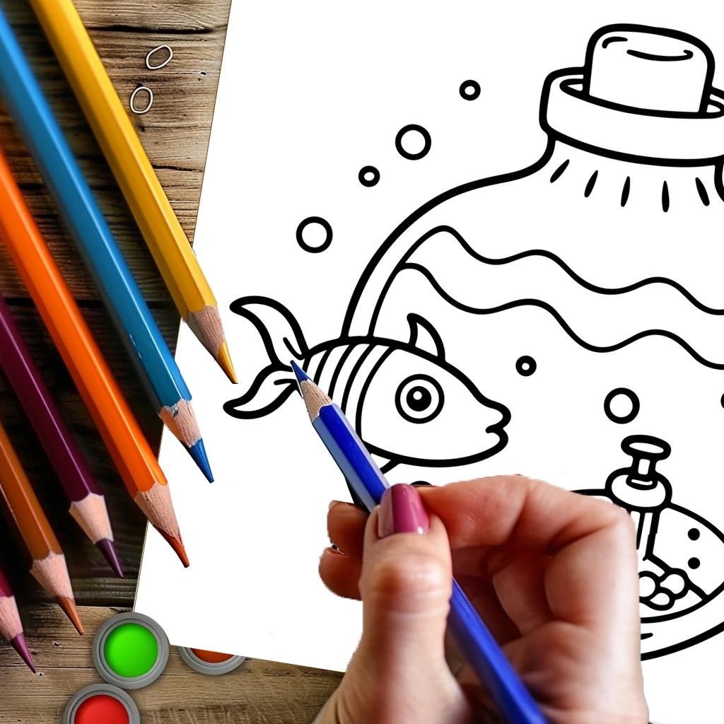 Carnet de coloriage magique po - Chalk Bag avis et prix