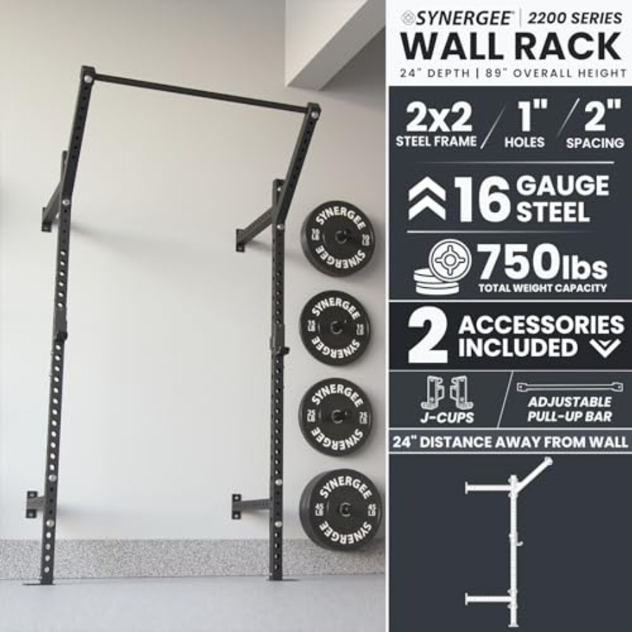 Rack de squat mural pour usage - Pull Up Bar avis et prix