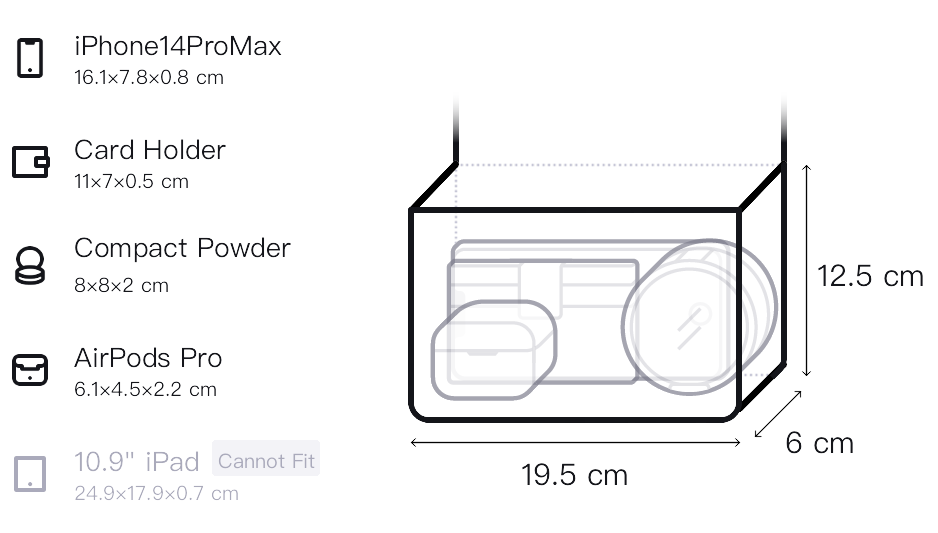 Sac pour appareil photo en cui - Chalk Bag avis et prix