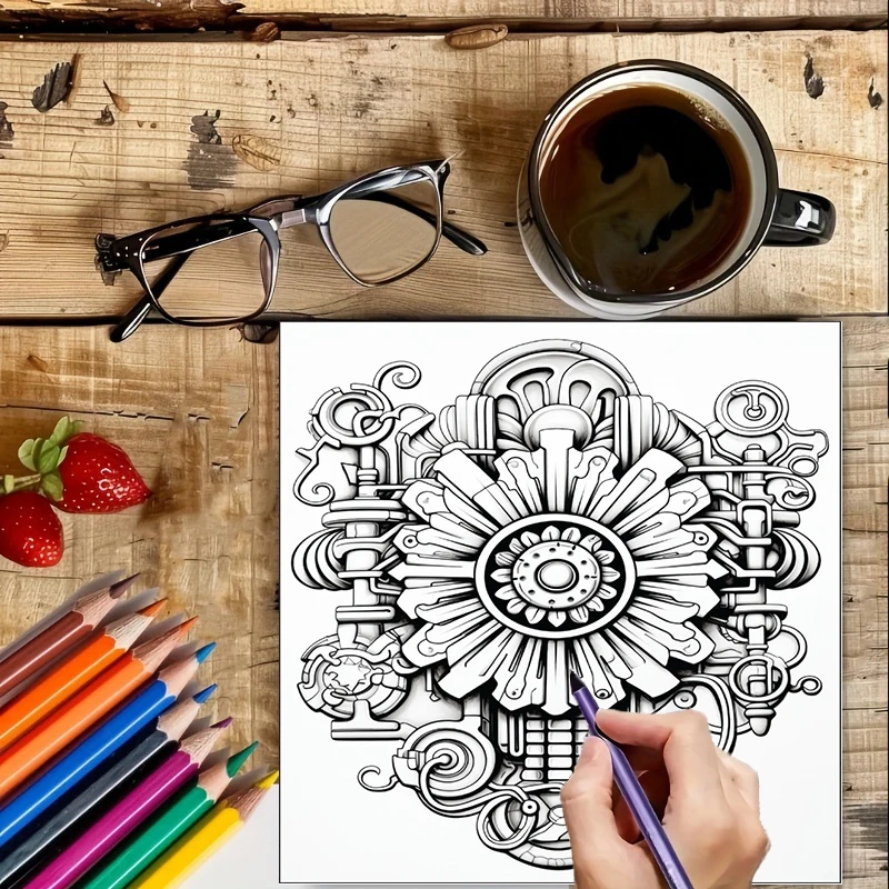Livre de coloriage Steampunk F - Chalk Bag avis et prix