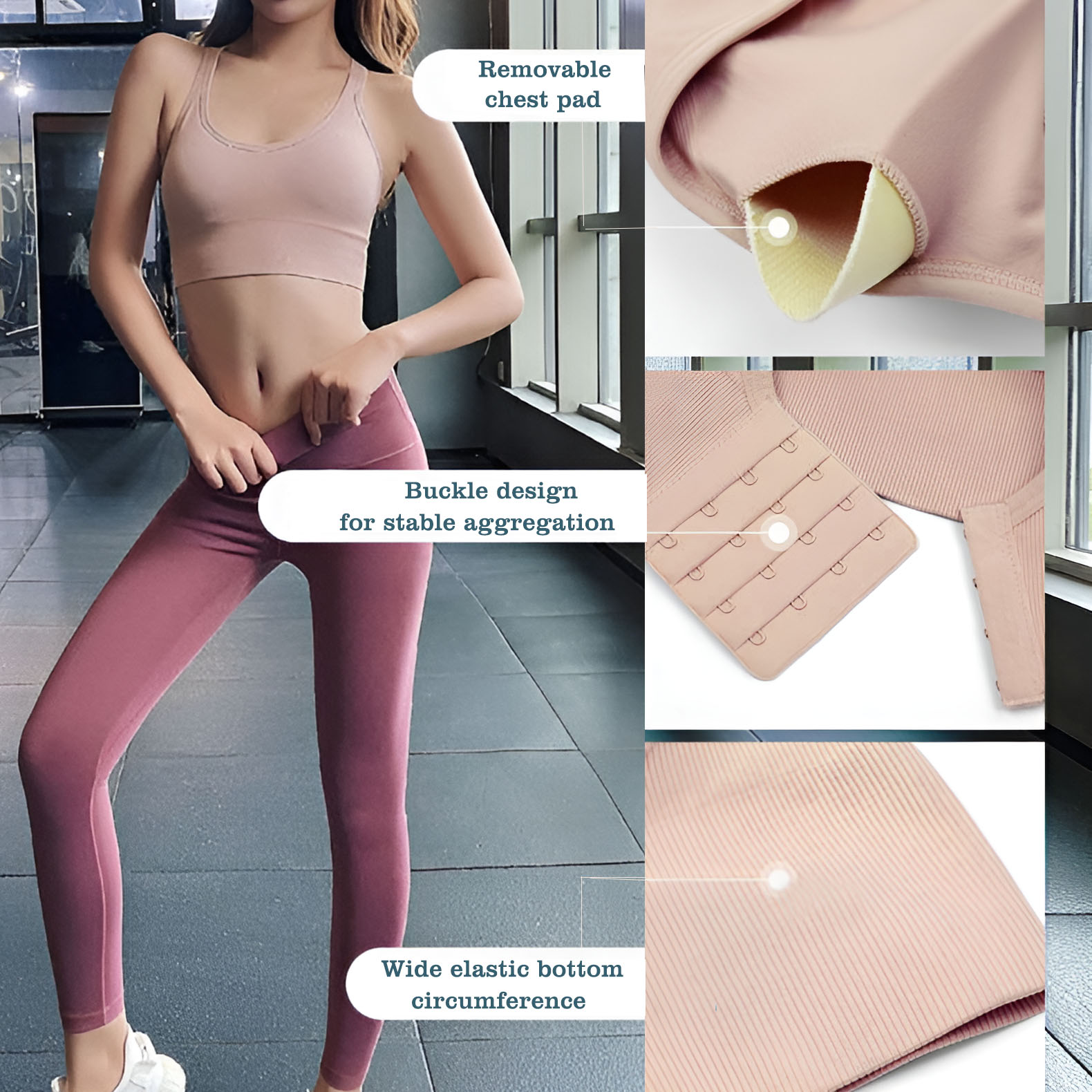 Soutien-gorge de sport dos cro - Gymnastic Ring avis et prix