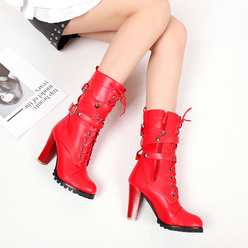 Bottes mi-mollet à rivets croi - Crossfit Belt avis et prix